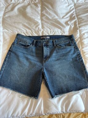 Joes Jeans Cutoff Denim Shorts in Medium Blue